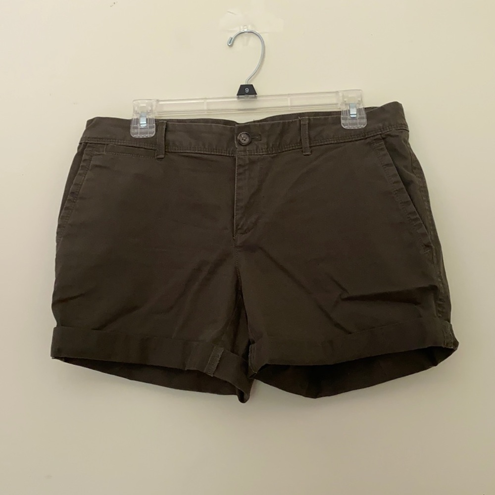 Banana Republic Army Green Shorts